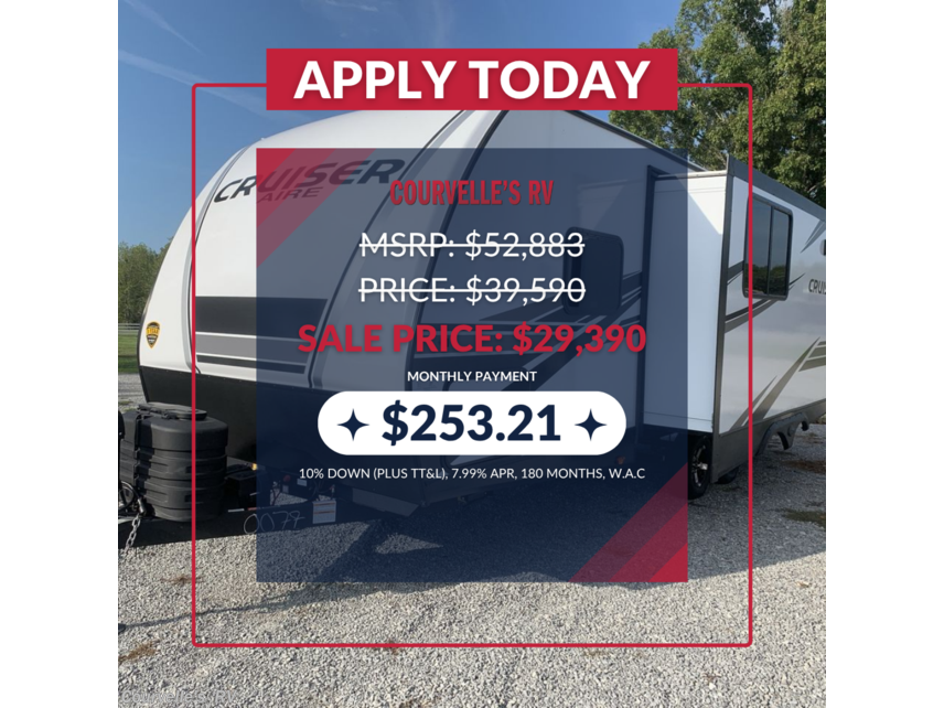 New 2024 CrossRoads Cruiser Aire CR22MRK available in Opelousas, Louisiana