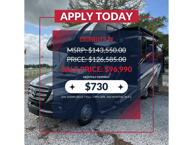 2022 Thor Motor Coach Quantum Sprinter DS24