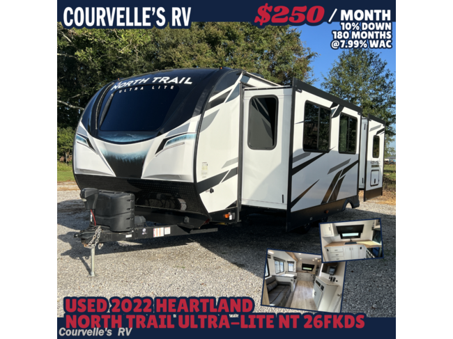 2022 Heartland North Trail Ultra-Lite NT 26FKDS