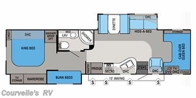 2013 Jayco Seneca 37FS - Used Class C For Sale by Courvelle's RV in Opelousas, Louisiana features Leveling Jacks, Smoke Detector, Generator, Slideout, Stove Top Burner