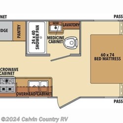 2021 Shasta Shasta 21CK floorplan image