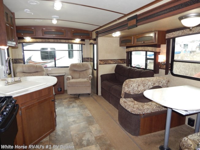 2014 Jayco White Hawk 27DSRL Summit Edition Rear Living Slide RV for ...