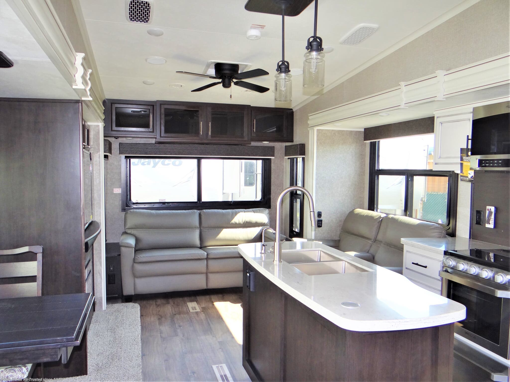 2020 Jayco Rv Eagle 317rlok Rear Sofa Is Kitchen W 3 Slideouts