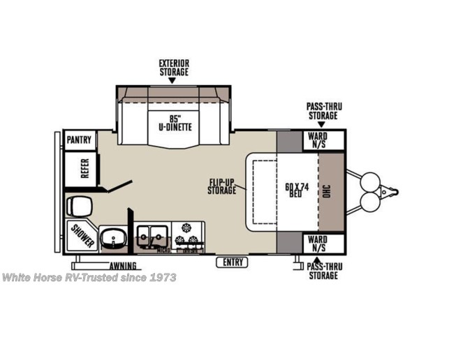 2016 Forest River Rockwood Mini Lite 2104s U Dinette Slide Front Sofa Murphy Bed Rv For Sale In Williamstown Nj 08094 Tt13164 Rvusa Com Classifieds