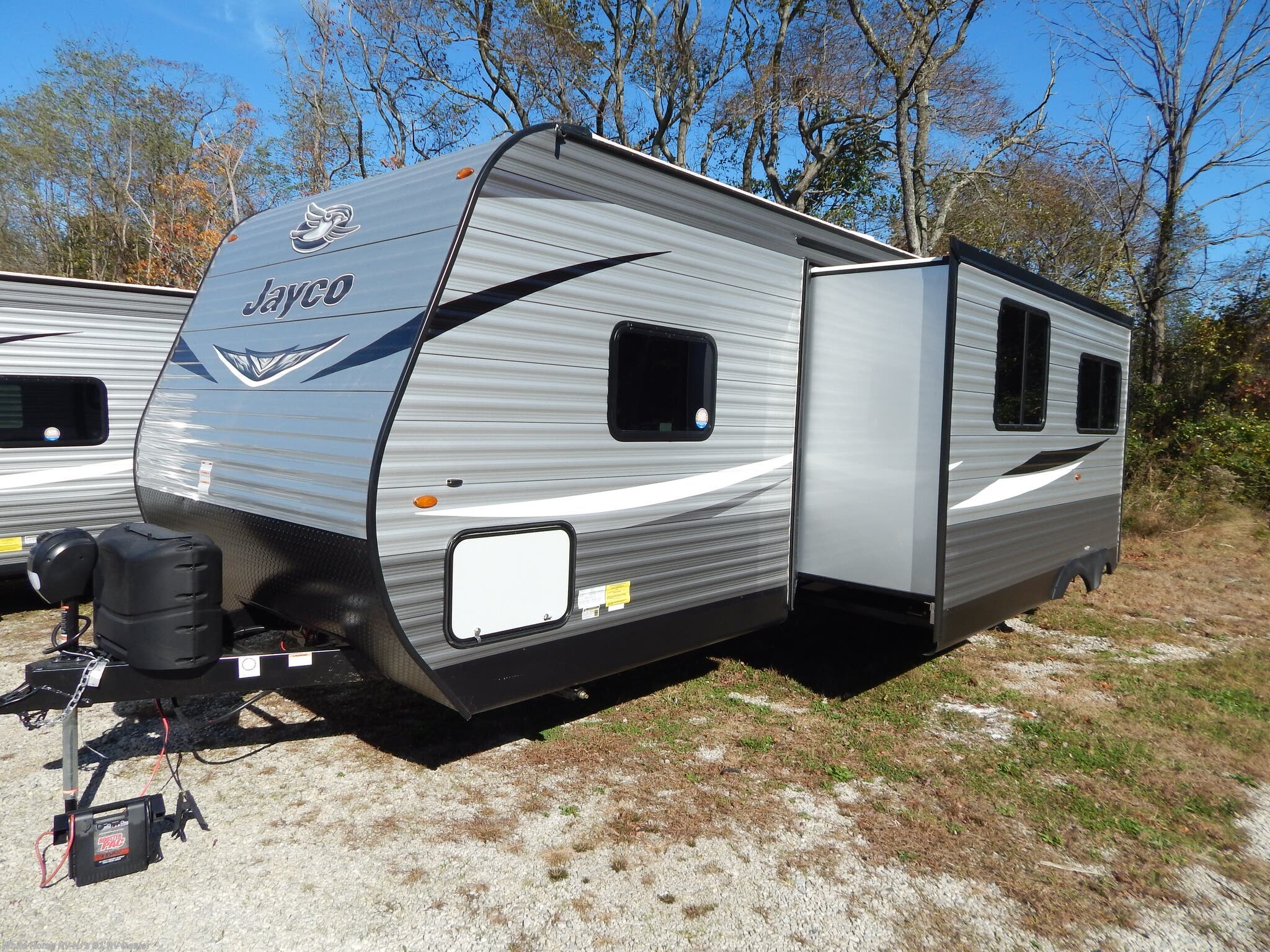 2021 Jayco Jay Flight SLX 284BHS 2-BdRM Slide, DBL Bed Bunks Outside ...