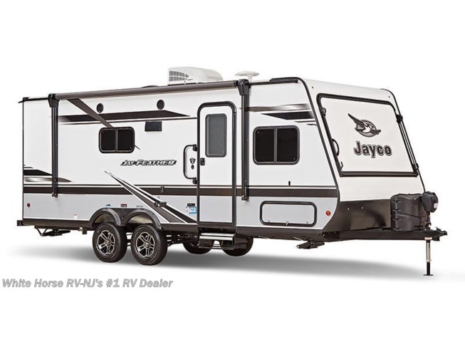 Stock Image for 2021 Jayco Jay Feather 27BHB (options and colors may vary)