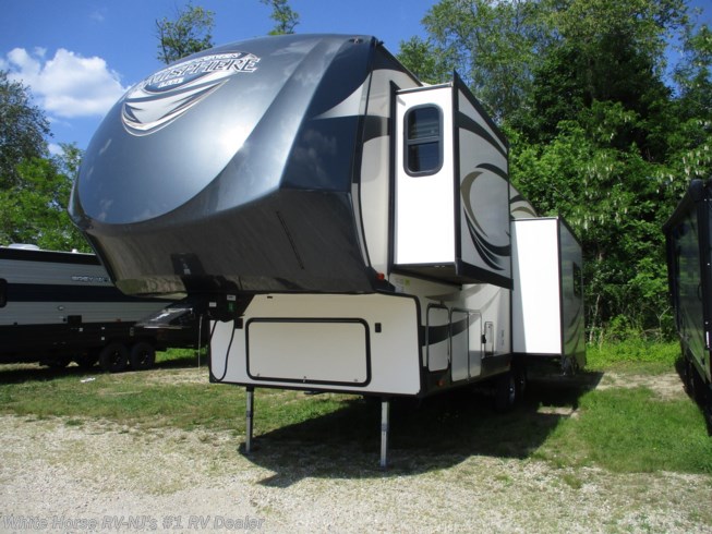 Used 2018 Forest River Salem Hemisphere GLX 286RL Rear Living Triple Slide available in Williamstown, New Jersey