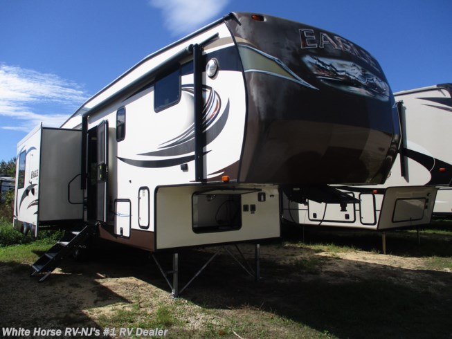 Used 2014 Jayco Eagle 31.5 RLTS Rear Living Triple Slide available in Williamstown, New Jersey