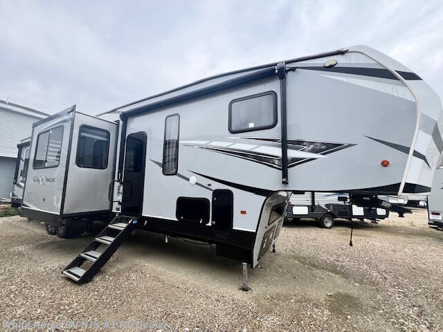 Used 2022 Forest River Cherokee Wolf Pack 355PACK14 Triple Slide, 1 & 1/2 Bath, 14&#39; Garage available in Williamstown, New Jersey