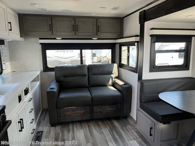 JF14981 2024 Jayco Jay Feather 24RL Booth Dinette Slide Rear