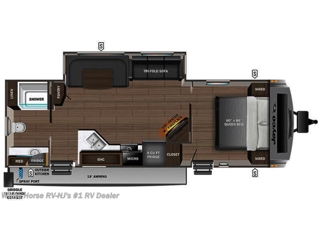 Stock Image for 2024 Jayco 27RB (options and colors may vary)