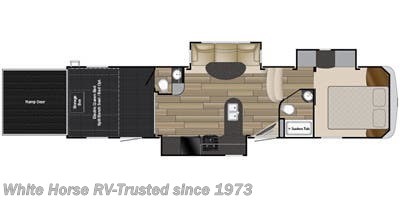 Floorplan of 2016 Heartland Torque TQ325