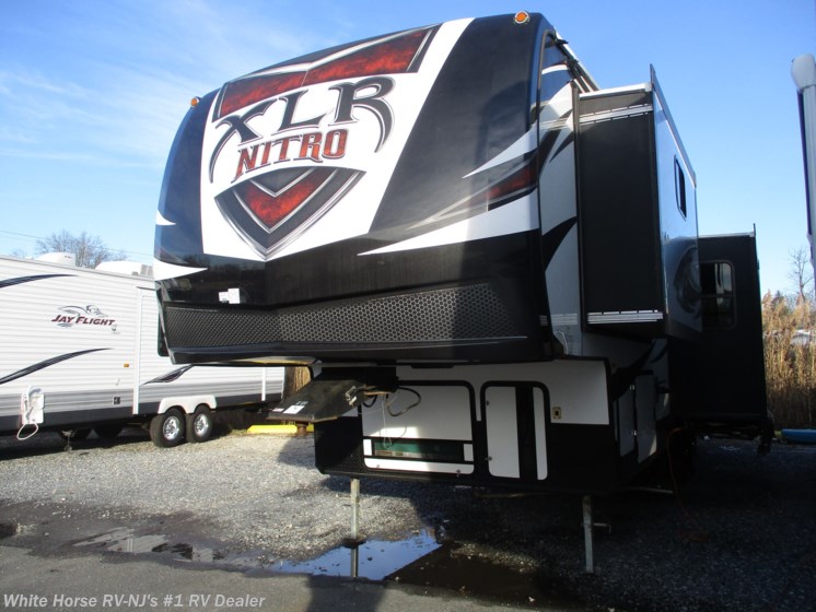 Used 2017 Forest River XLR Nitro 29UDQL5 Double Slide, Rear 10&#39; Cargo Area available in Williamstown, New Jersey