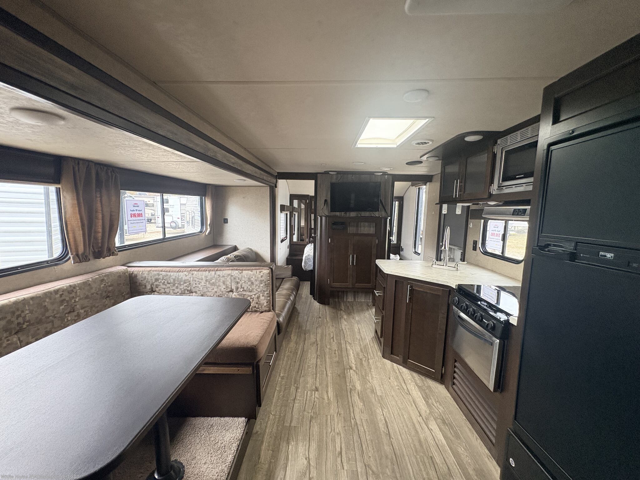 Used 2018 Forest River Cherokee Grey Wolf 26DBH 2-BdRM Slide, Queen & DBL Bed Bunks available in Williamstown, New Jersey