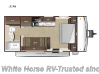 2020 Starcraft Autumn Ridge 182RB - Used Travel Trailer For Sale by White Horse RV Center in Williamstown, New Jersey features Queen Bed, Refrigerator, Skylight, Air Conditioning, Overhead Cabinetry