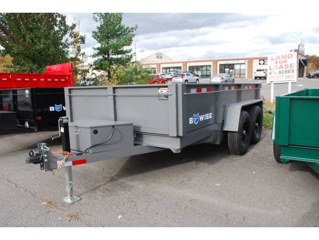 New 2022 BWISE DT712LPE-12 DUMP TRAILERS - LE SERIES available in Wilkes-Barre, Pennsylvania