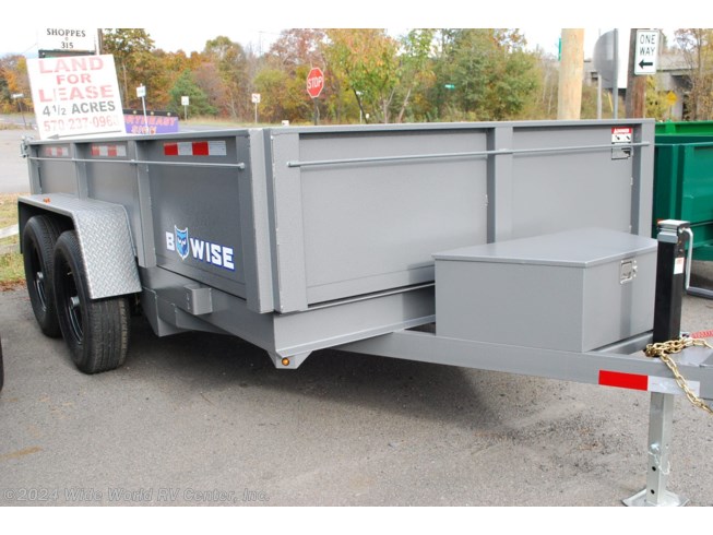 2022 DT712LPE-12 DUMP TRAILERS - LE SERIES by BWISE from Wide World RV Center, Inc. in Wilkes-Barre, Pennsylvania