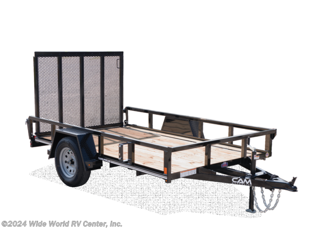 New 2022 CAM Superline STP7212TA-B-030 6X12 SINGLE AXLE UTILITY TRAILER available in Wilkes-Barre, Pennsylvania