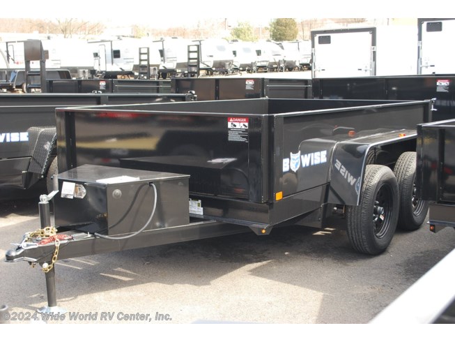2022 BWISE DTR610LP-7 7K Light Duty Tandem Axle Low Profile Dump - New Dump Trailer For Sale by Wide World RV Center, Inc. in Wilkes-Barre, Pennsylvania