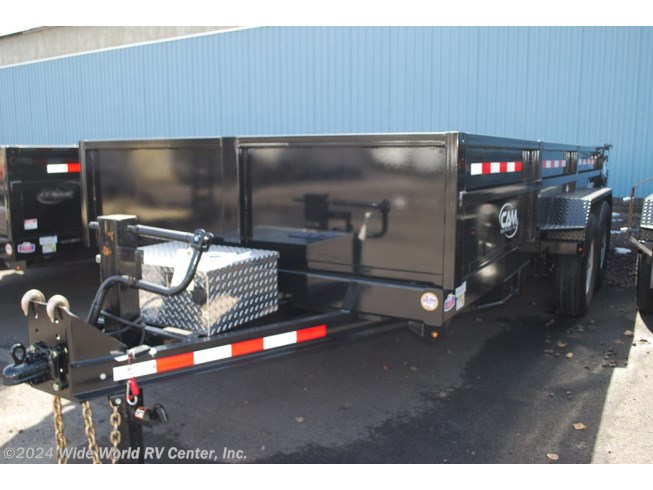 New 2022 CAM Superline 7CAM616LPHD 6 X 16 Heavy-Duty Low-Profile Dump Trailer available in Wilkes-Barre, Pennsylvania