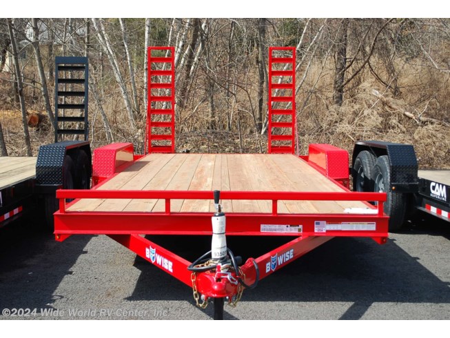 2022 EH20-10ELE 10K Light Duty Tandem Axle Equipment Trailer by BWISE from Wide World RV Center, Inc. in Wilkes-Barre, Pennsylvania