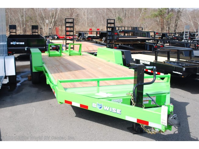 2022 BWISE EH20-16-HD 16K Tandem Axle Equipment Trailer - New Equipment Trailer For Sale by Wide World RV Center, Inc. in Wilkes-Barre, Pennsylvania