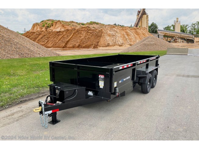 2023 BWISE DT716LPHD-14DLPX14 – 14K TANDEM AXLE LOW PROFILE D - New Dump (Heavy Duty) Trailer For Sale by Wide World RV Center, Inc. in Wilkes-Barre, Pennsylvania