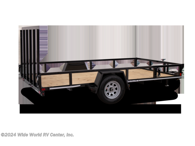 2022 STP8212TA-B-030 7 X 12 SINGLE AXLE UTILITY TRAILER by CAM Superline from Wide World RV Center, Inc. in Wilkes-Barre, Pennsylvania