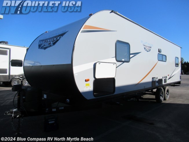 2022 Forest River Wildwood FSX 270RTKX - New Toy Hauler For Sale by RV Outlet USA of NMB in Longs, South Carolina features Outside Kitchen, Stove, Power Hitch Jack, Pantry, Exterior Refrigerator