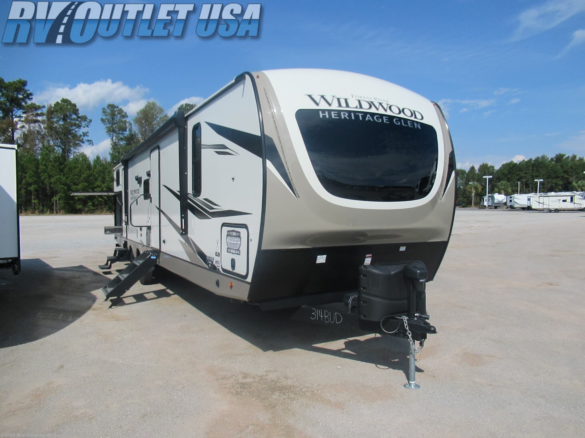 2022 Forest River Wildwood Heritage Glen 314BUD RV for Sale in Longs