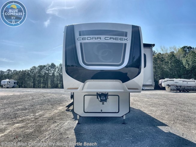 2022 Forest River Cedar Creek 345IK - Used Fifth Wheel For Sale by Blue Compass RV North Myrtle Beach in Longs, South Carolina