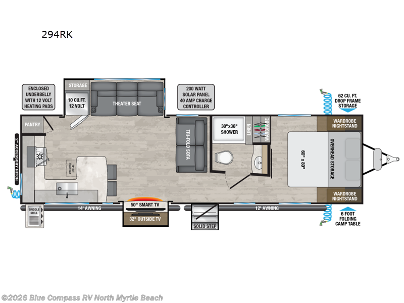 2024 Alliance RV Delta 294RK - Used Travel Trailer For Sale by Blue Compass RV North Myrtle Beach in Longs, South Carolina features Slideout