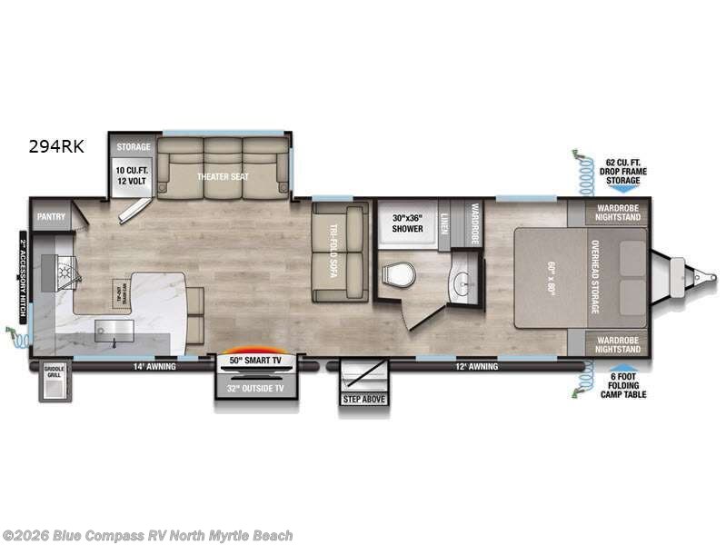 2026 Alliance RV Delta 294RK - New Travel Trailer For Sale by Blue Compass RV North Myrtle Beach in Longs, South Carolina features Slideout