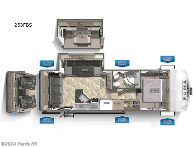 2023 Palomino Puma 253FBS - New Fifth Wheel For Sale by Parris RV in Murray, Utah
