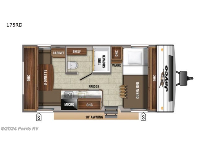 2019 Jayco Jay Flight SLX Western Edition 175RD - Used Travel Trailer For Sale by Parris RV in Murray, Utah