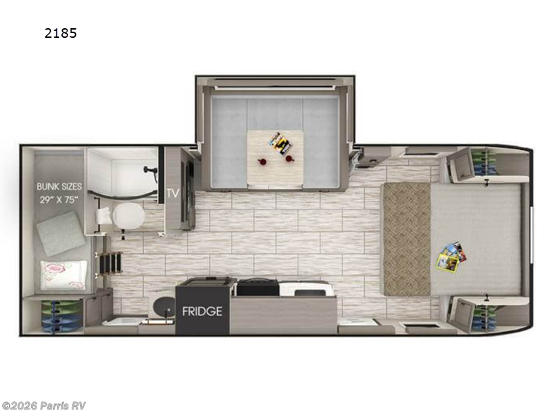 2025 Lance Lance Travel Trailers 2185 - New Travel Trailer For Sale by Parris RV in Murray, Utah features Slideout