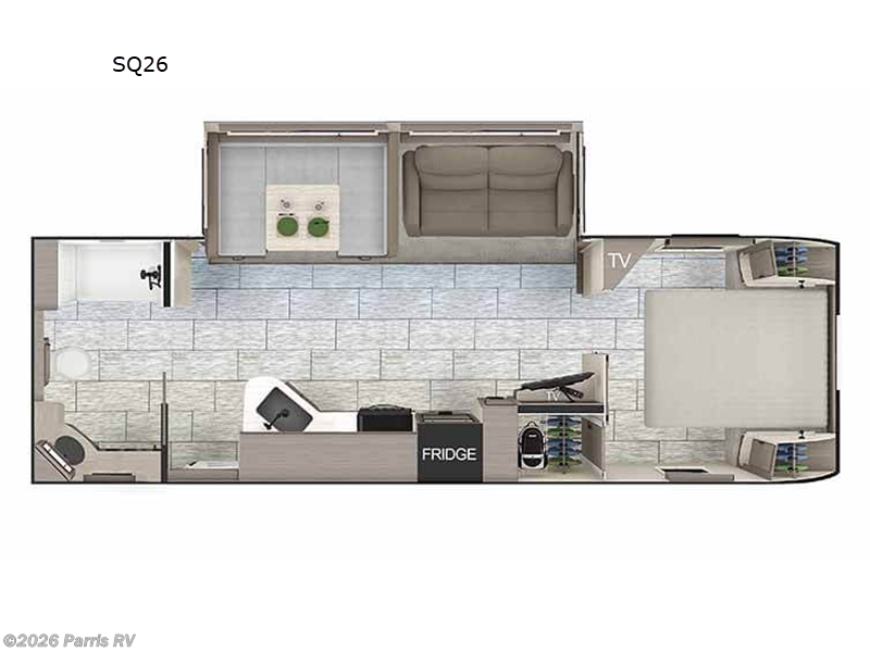 2025 Lance Squire SQ26 - New Travel Trailer For Sale by Parris RV in Murray, Utah features Slideout
