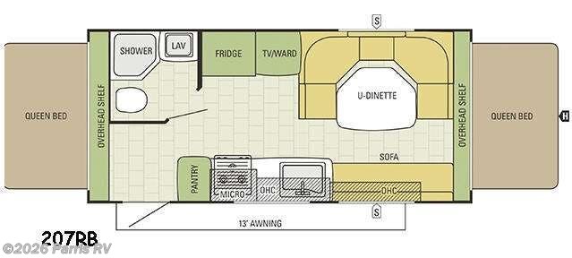 2017 Starcraft Travel Star 207RB - Used Travel Trailer For Sale by Parris RV in Murray, Utah