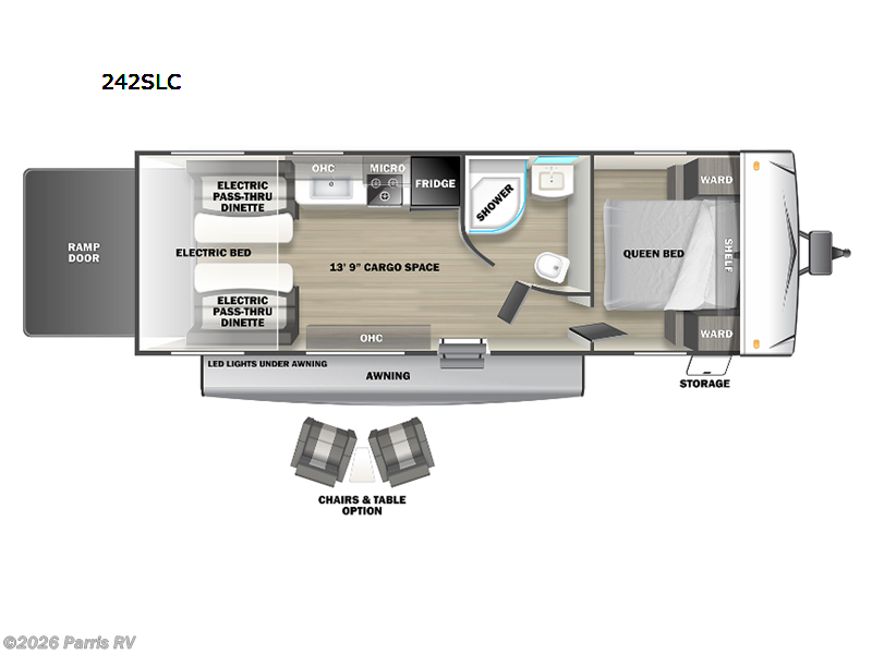 2022 Forest River Sandstorm 242SLC - Used Toy Hauler For Sale by Parris RV in Murray, Utah