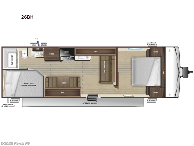 2024 Wayfinder Go Play 26BH - Used Travel Trailer For Sale by Parris RV in Murray, Utah