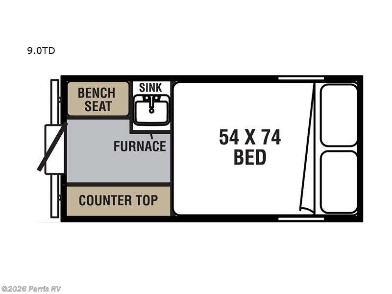 2022 Viking Express Series 9.0TD - Used Popup For Sale by Parris RV in Murray, Utah