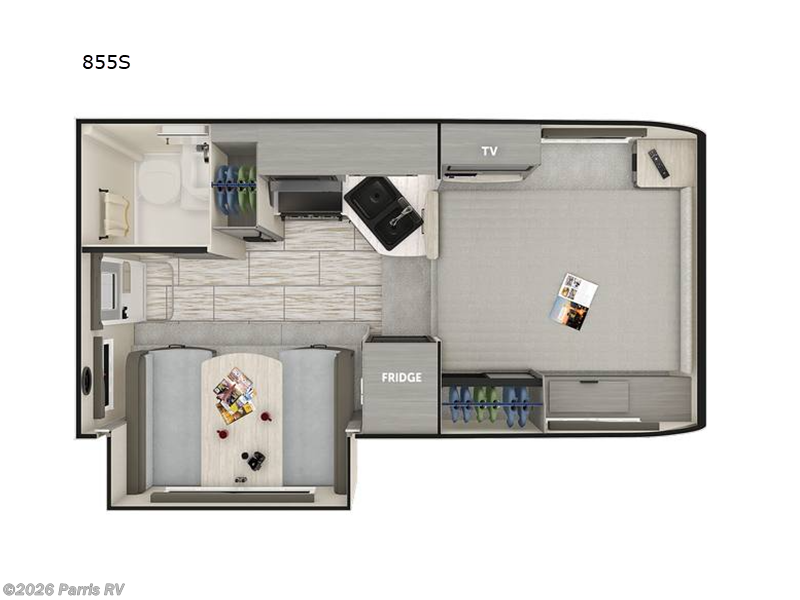 2026 Lance Lance Truck Campers 855S - New Truck Camper For Sale by Parris RV in Murray, Utah features Slideout