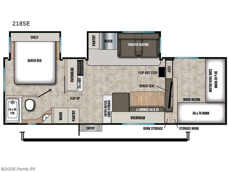 2026 Shasta Phoenix Lite 218SE - New Fifth Wheel For Sale by Parris RV in Murray, Utah features Slideout