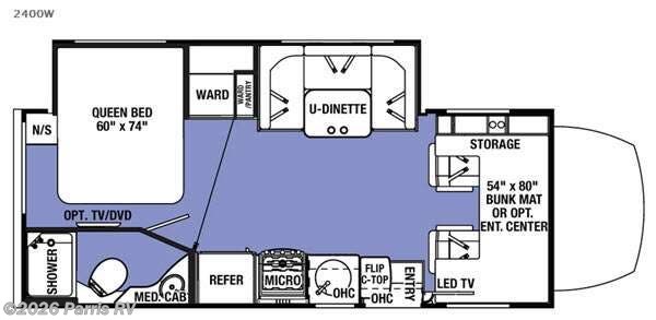 2016 Forest River Sunseeker MBS 2400W - Used Class C For Sale by Parris RV in Murray, Utah features Slideout