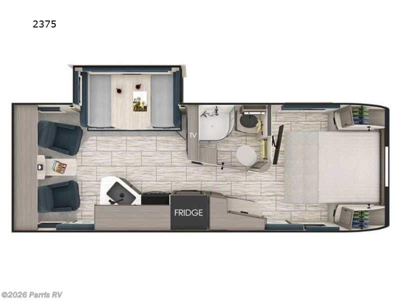 2026 Lance Lance Travel Trailers 2375 - New Travel Trailer For Sale by Parris RV in Murray, Utah features Slideout