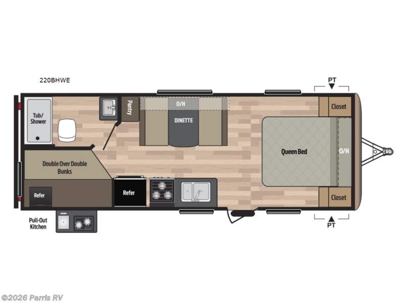 2018 Keystone Springdale 220BHWE - Used Travel Trailer For Sale by Parris RV in Murray, Utah