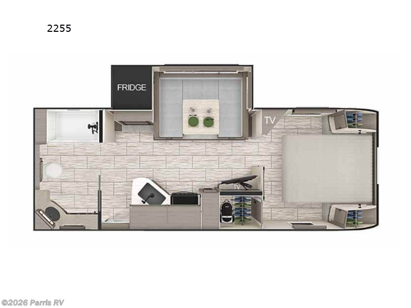 2025 Lance Lance Travel Trailers 2255 - Used Travel Trailer For Sale by Parris RV in Murray, Utah features Slideout