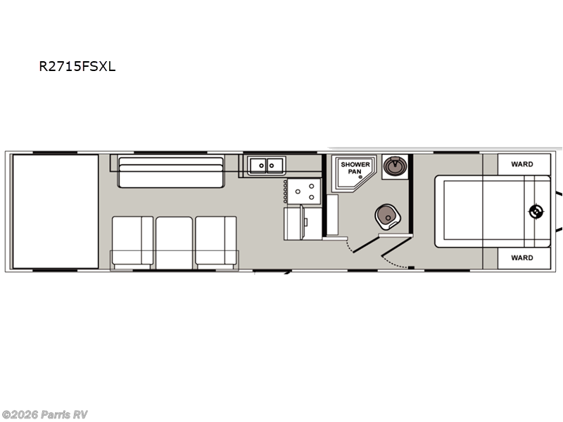 2027 Genesis Supreme Rage'n R2715FSXL - New Toy Hauler For Sale by Parris RV in Murray, Utah