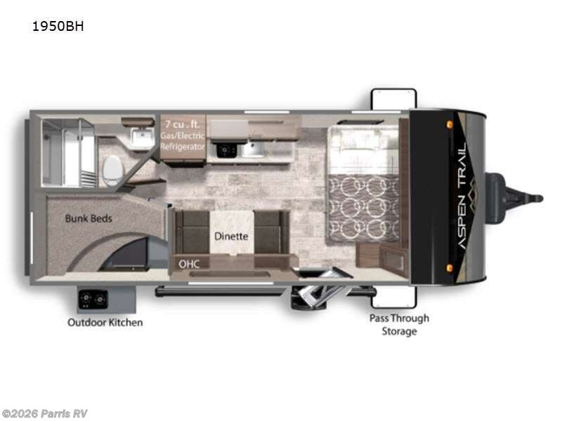 2021 Dutchmen Aspen Trail LE 1950BH - Used Travel Trailer For Sale by Parris RV in Murray, Utah