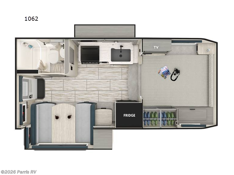 2027 Lance Lance Truck Campers 1062 - New Truck Camper For Sale by Parris RV in Murray, Utah features Slideout